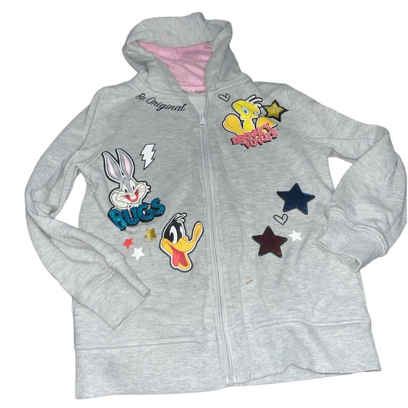 Jimmy The Crew Retro Cartoon Girl Wings Loose Casual Hooded Sweater main image 1